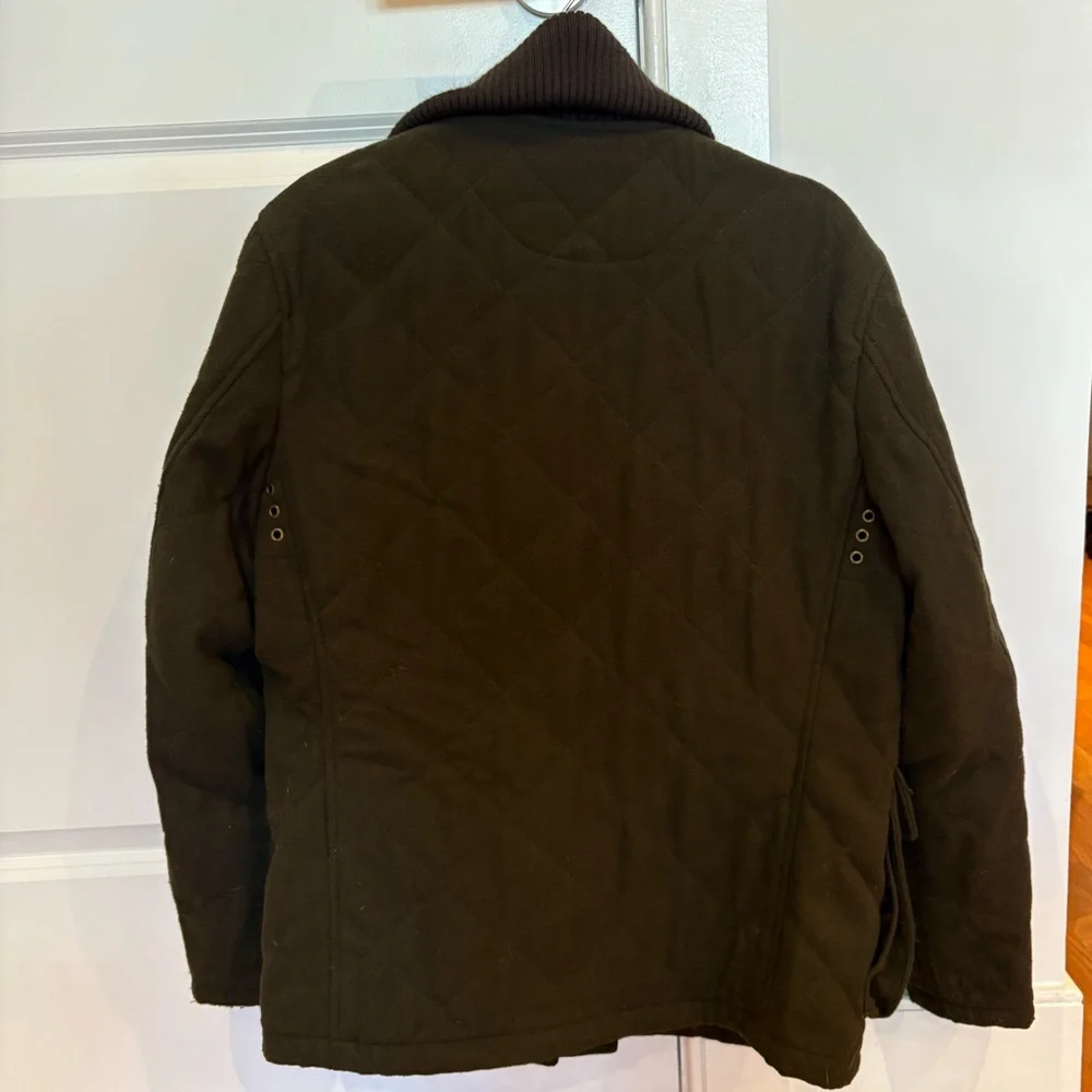 J.W. Anderson x Uniqlo Men's Green Quilted Jacket Sz S - Picture 7 of 7